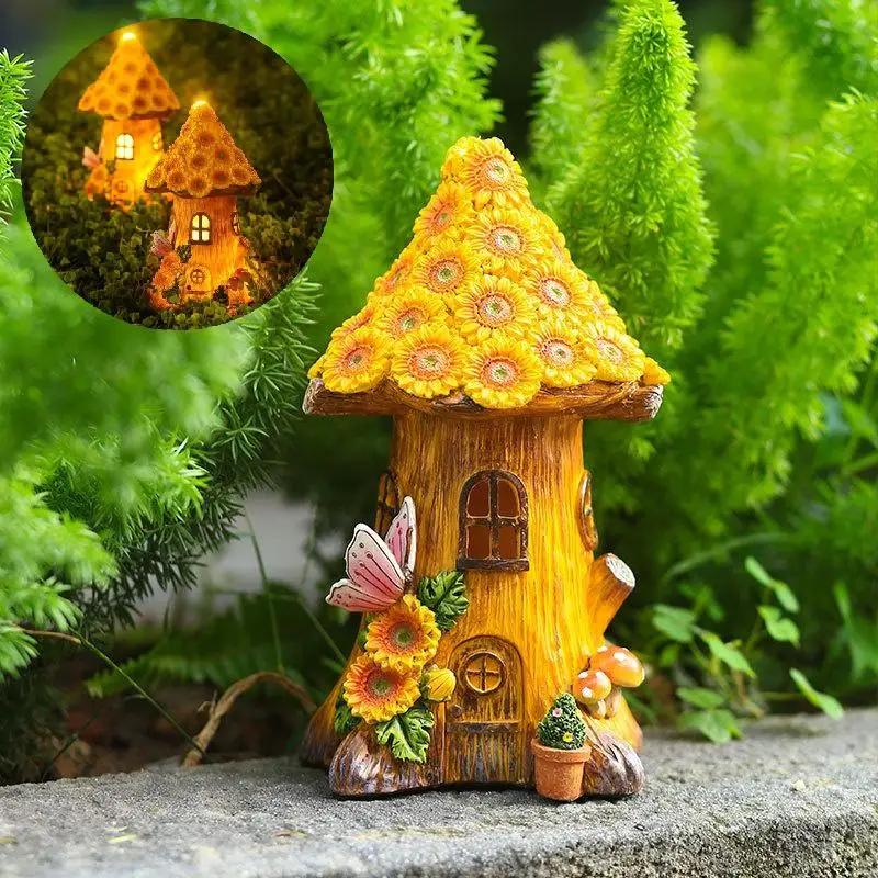 Outdoor Furniture Resin - 2026 Fuuny Resin Tree House Solar