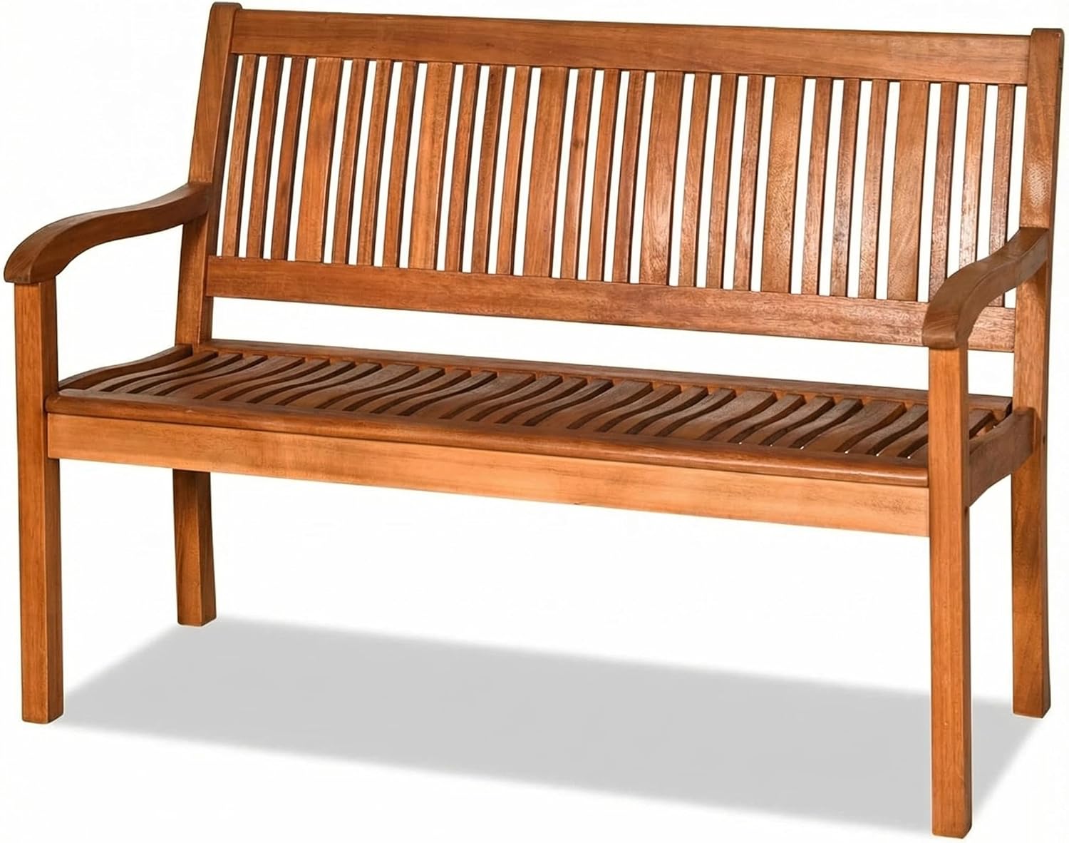 Garden Bench Metal - Outdoor Bench for Garden, Park, Porch