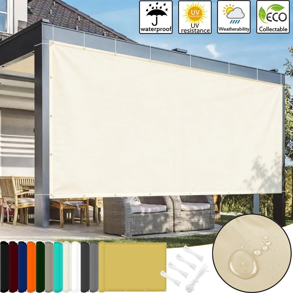 Sun Sail Shade - Pergola Sun Shade Sail with Grommets