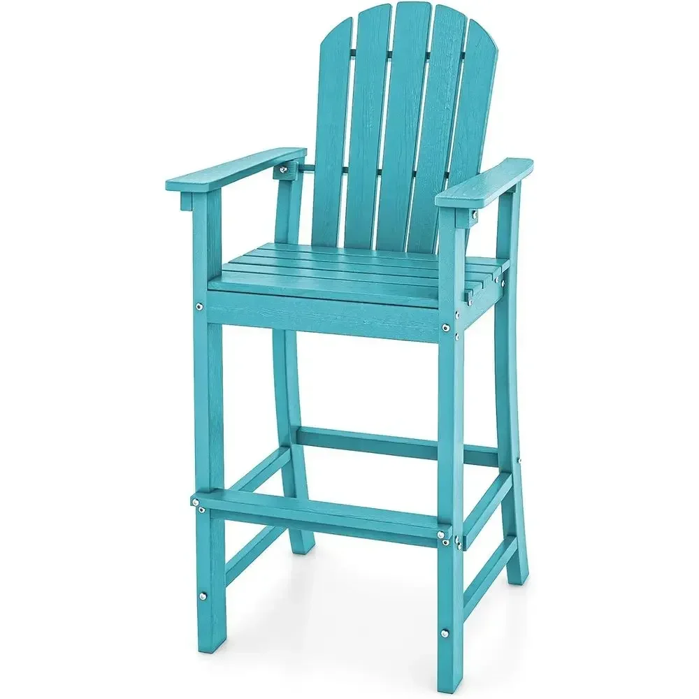 Outdoor Furniture Resin - High Back Outdoor Balcony Chairs, Weatherproof