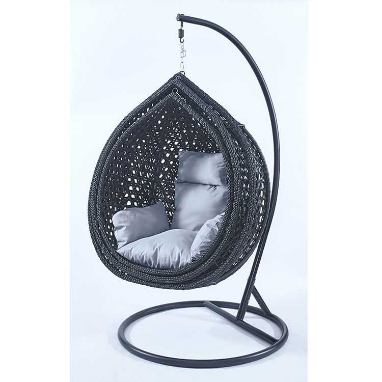 Outdoor Furniture India - *Standing Black Double Foldable 2 Seater