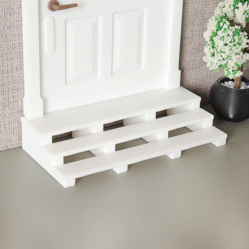 ▶1Pcs Dollhouse Staircase Mode - Outdoor Furniture Resin ulasan dan harga
