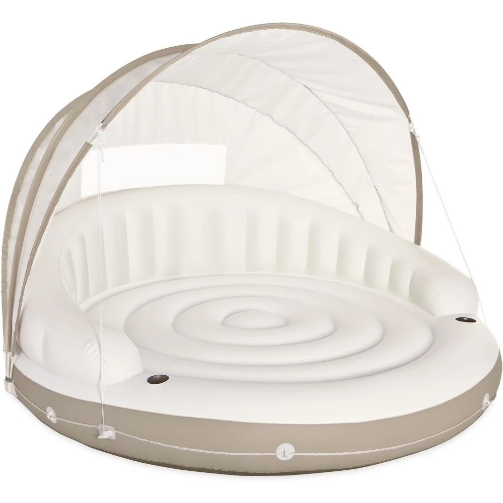 Canopy Island Inflatable Pool  - Outdoor Furniture Lounge ulasan dan harga