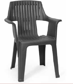 *Outdoor Dining Furniture Stac - Outdoor Furniture Yellow ulasan dan harga