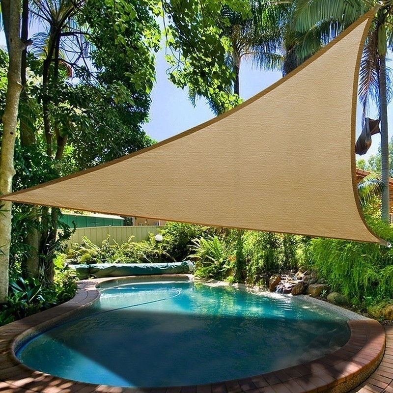 Waterproof Triangle Sun Shade  - Sun Sail Shade ulasan dan harga