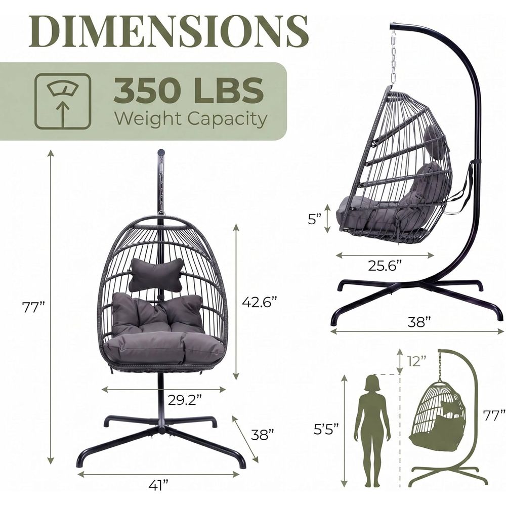 Durable Outdoor Hanging Egg Ch - Hanging Egg Chair ulasan dan harga