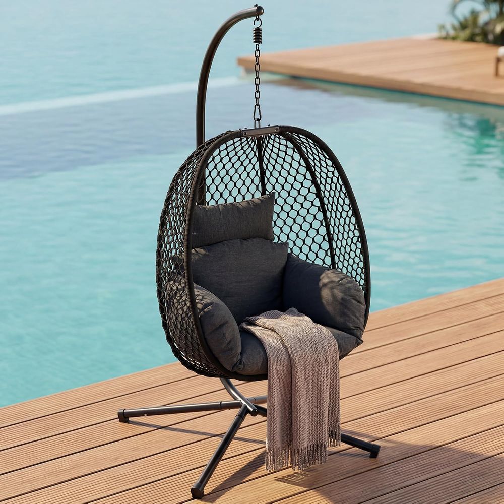 Egg Chair Outdoor with Stand,  - Hanging Egg Chair ulasan dan harga