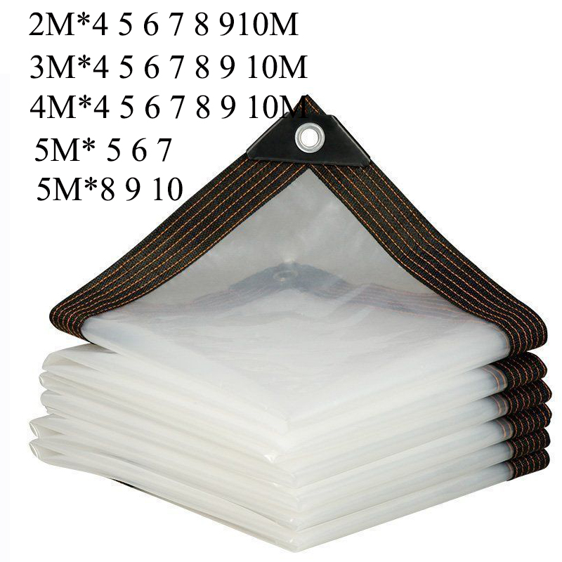 Transparent Tarpaulin 2*3 4 5  - Sun Sail Shade ulasan dan harga