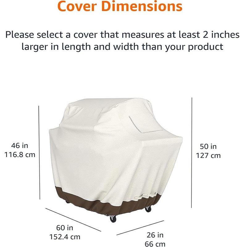 210D BBQ Beige Barbecue Grill  - Outdoor Furniture Varnish ulasan dan harga