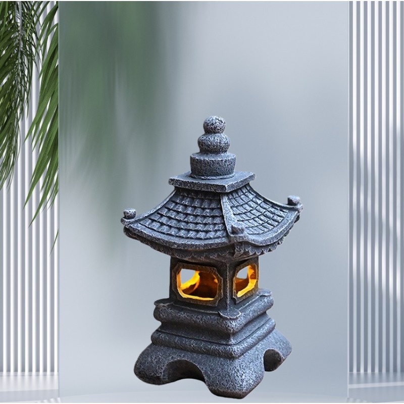 Chinese Vintage Solar Outdoor  - Outdoor Furniture Resin ulasan dan harga