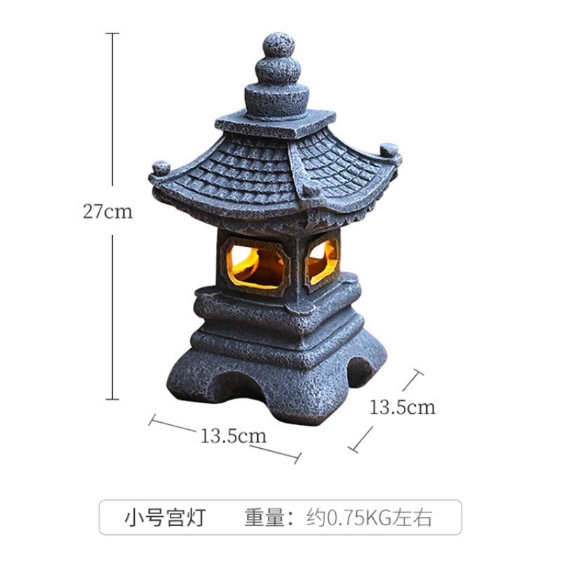 Chinese Vintage Solar Outdoor  - Outdoor Furniture Resin ulasan dan harga