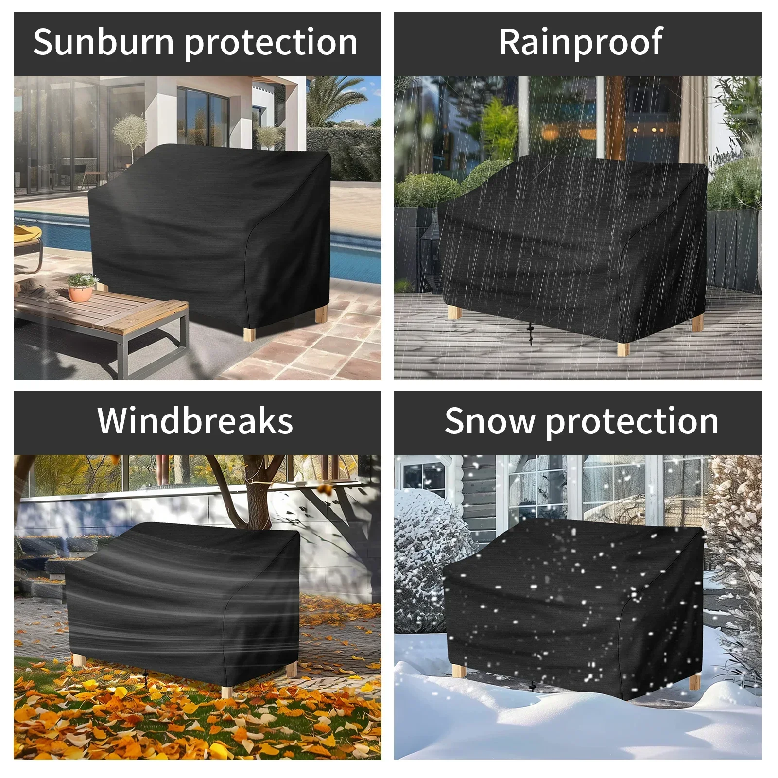 1pc Patio Chair Cover Waterpro - Outdoor Furniture Varnish ulasan dan harga