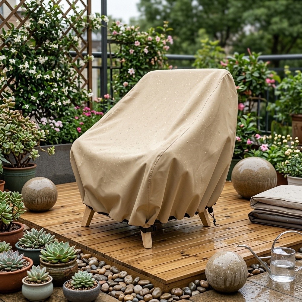 Waterproof Patio Chair Cover O - Outdoor Furniture Lounge ulasan dan harga