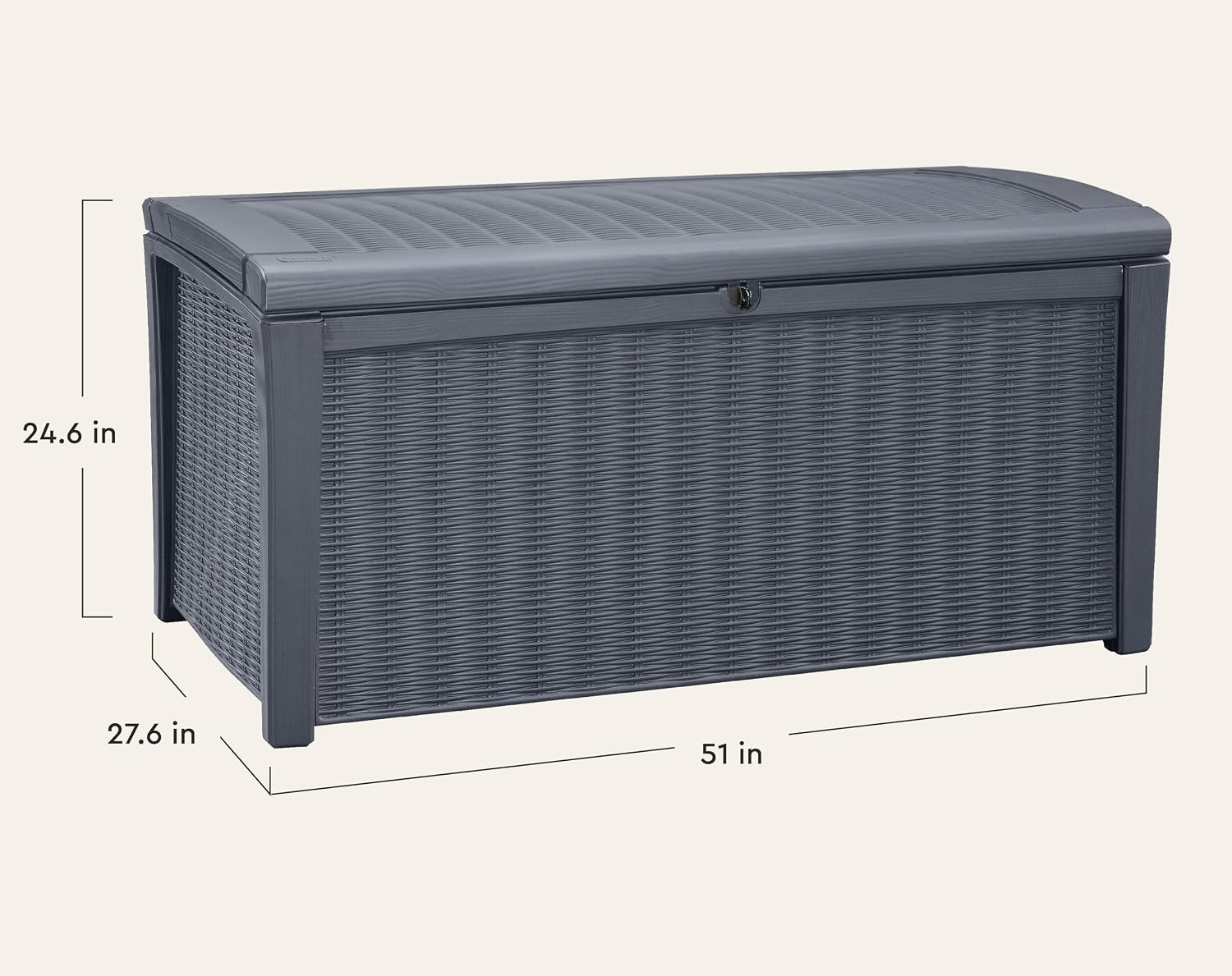 110 Gallon Outdoor Storage Dec - Outdoor Furniture Resin ulasan dan harga
