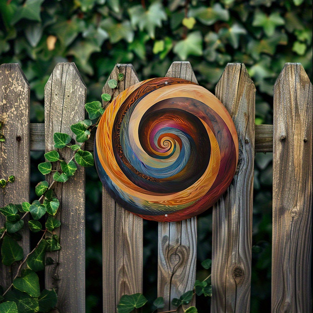 2D Vintage Metal Wall Art Sign - Outdoor Furniture Yellow ulasan dan harga