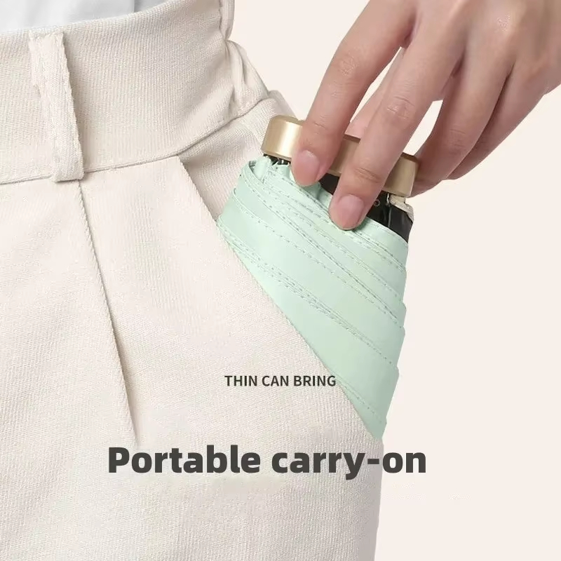 Mini Capsule Umbrella Small Po - Outdoor Furniture Umbrella ulasan dan harga