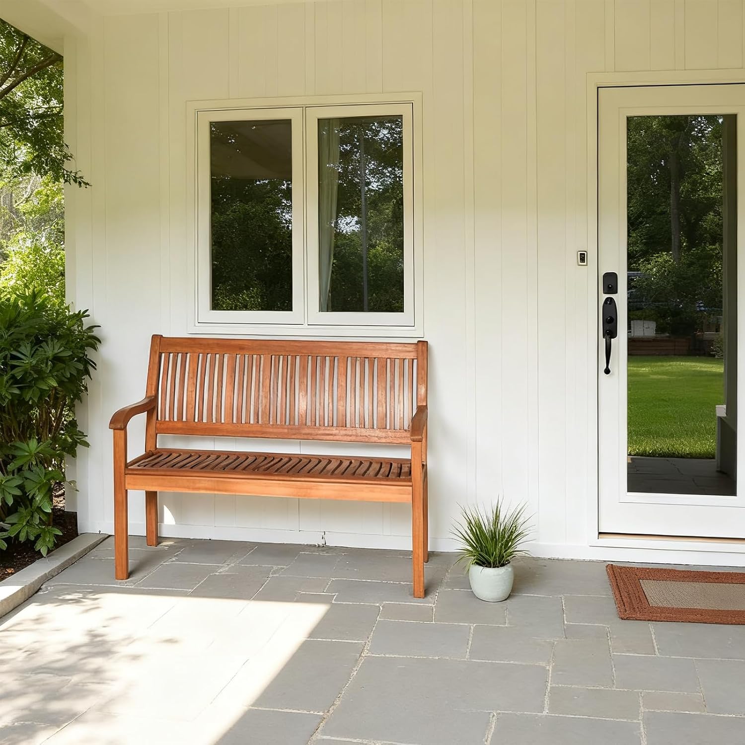 Outdoor Bench for Garden, Park - Garden Bench Metal ulasan dan harga