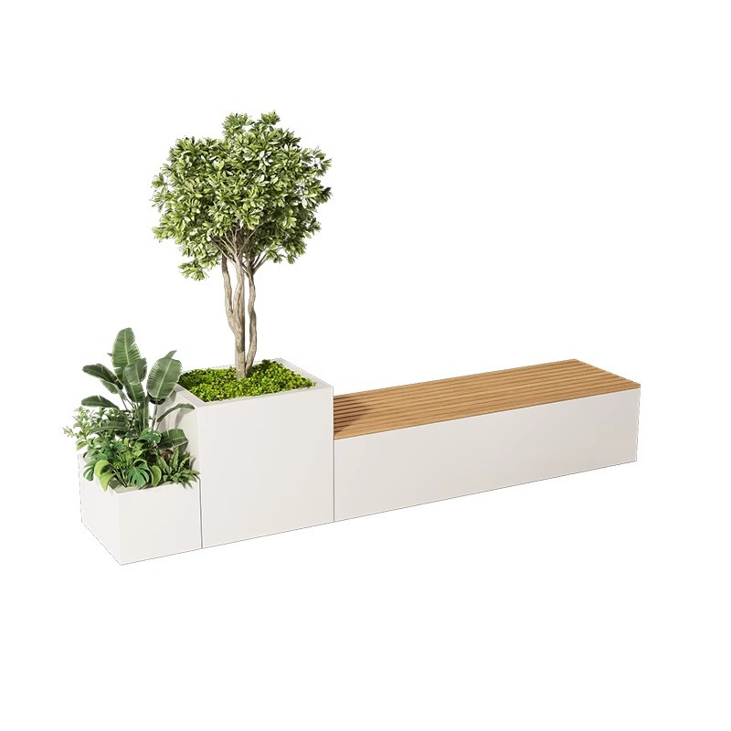 Combination Metal Planter Benc - Garden Bench Metal ulasan dan harga
