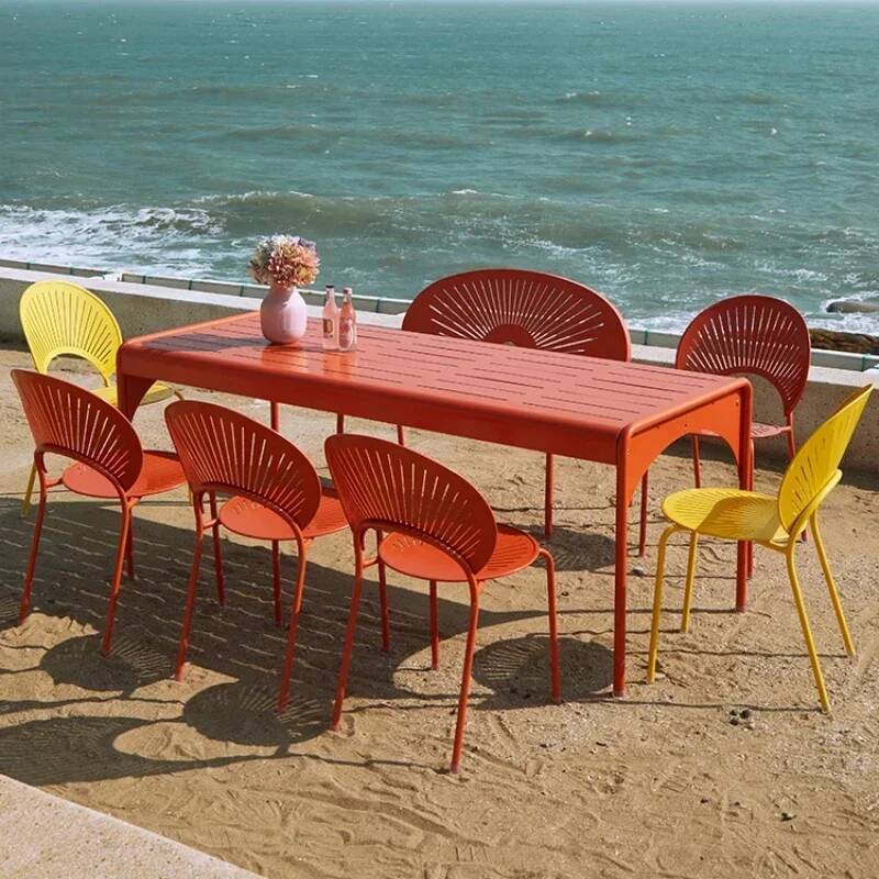 High Outdoor Yellow Nordic Ind - Outdoor Furniture Yellow ulasan dan harga