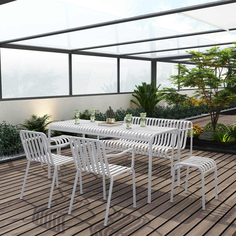 Nordic Outdoor Furniture Metal - Outdoor Furniture Set Sale ulasan dan harga