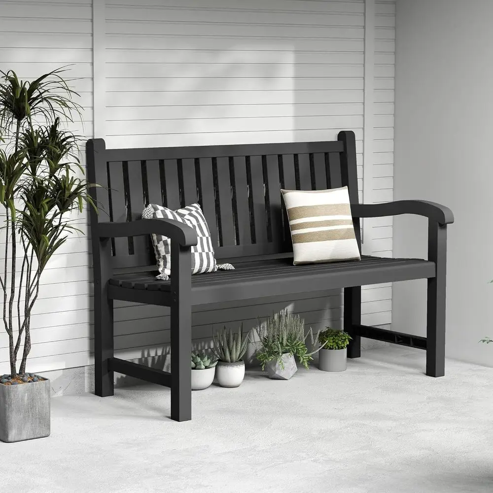 2-Person Resin Patio Bench, Wa - Garden Bench Metal ulasan dan harga