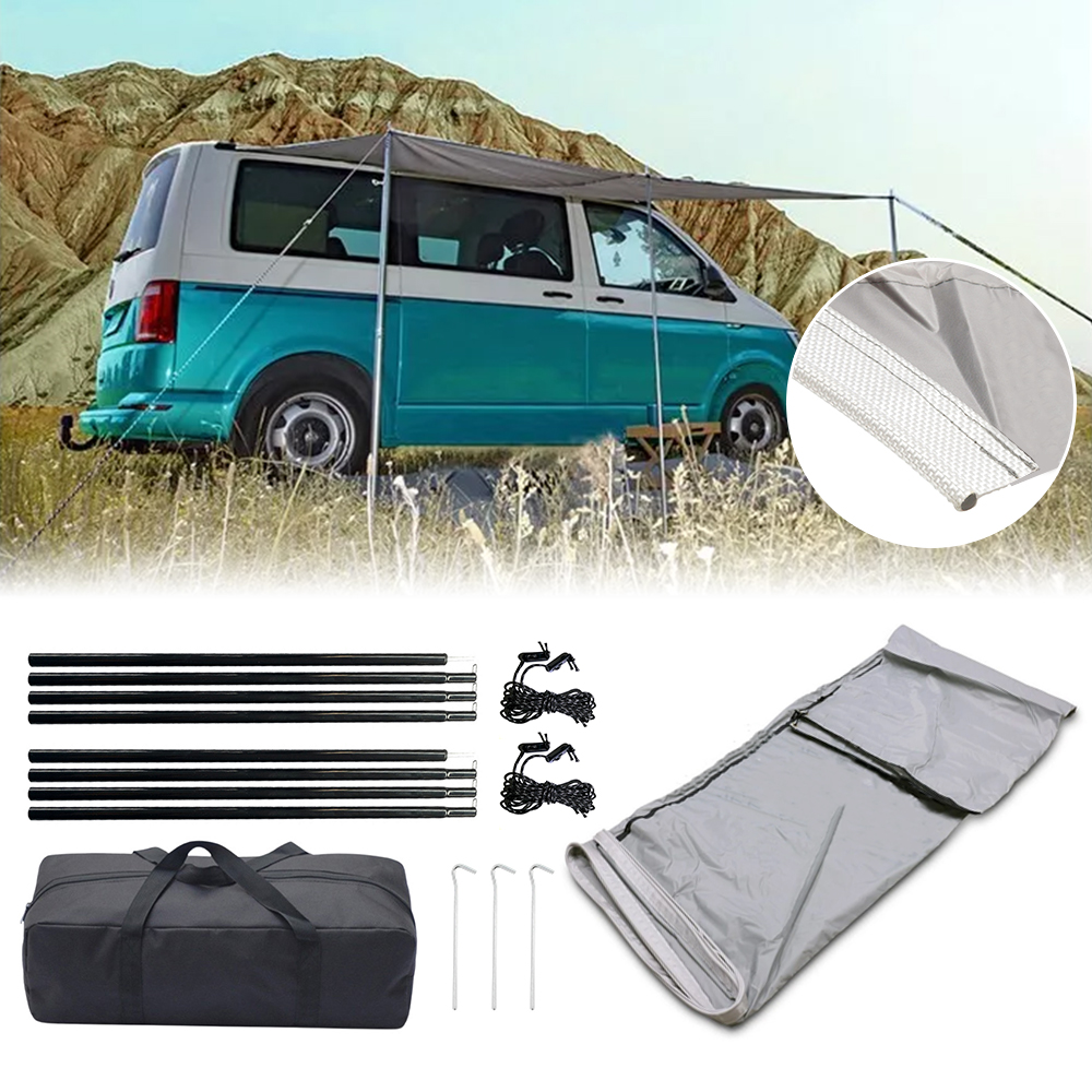 3x2.4m Outdoor Camping Awning  - Sun Sail Shade ulasan dan harga