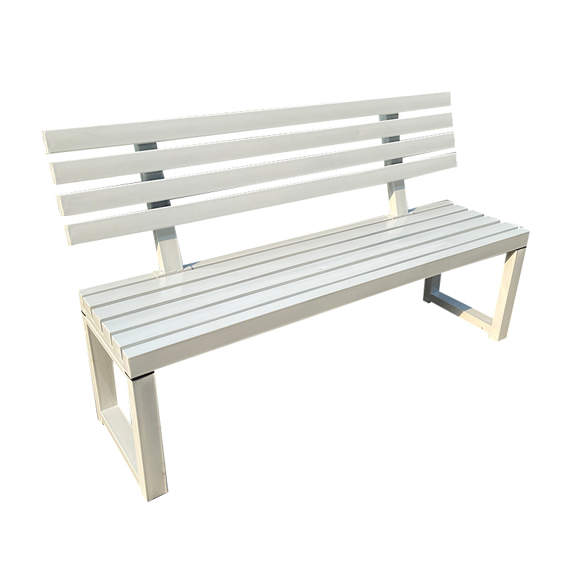 Internet celebrity White bench - Garden Bench Metal ulasan dan harga
