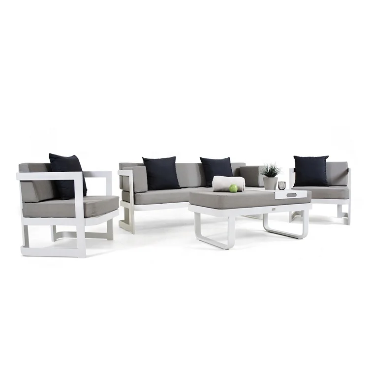 # White Modern Cheap Patio Con - Outdoor Furniture Set Sale ulasan dan harga