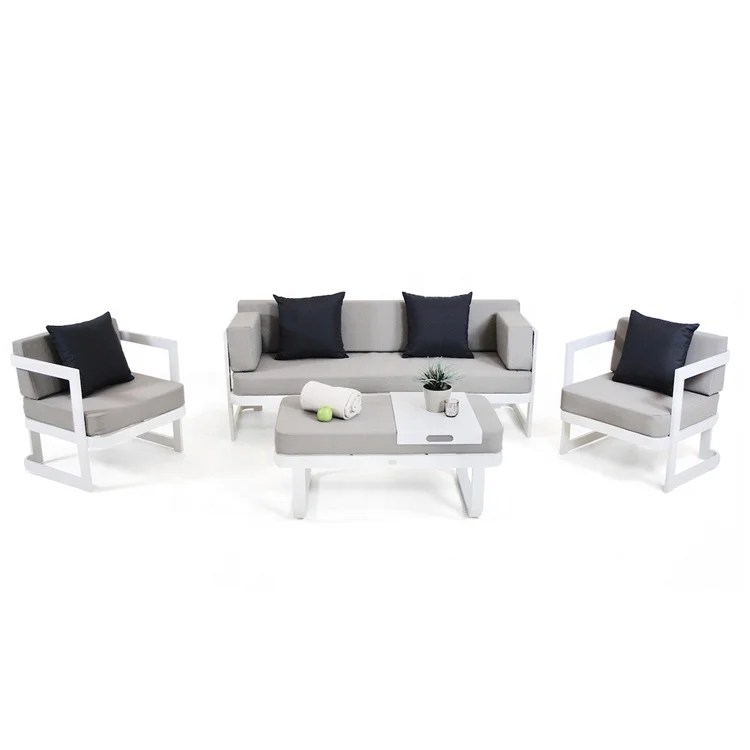 # White Modern Cheap Patio Con - Outdoor Furniture Set Sale ulasan dan harga
