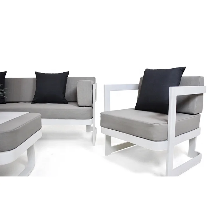 # White Modern Cheap Patio Con - Outdoor Furniture Set Sale ulasan dan harga
