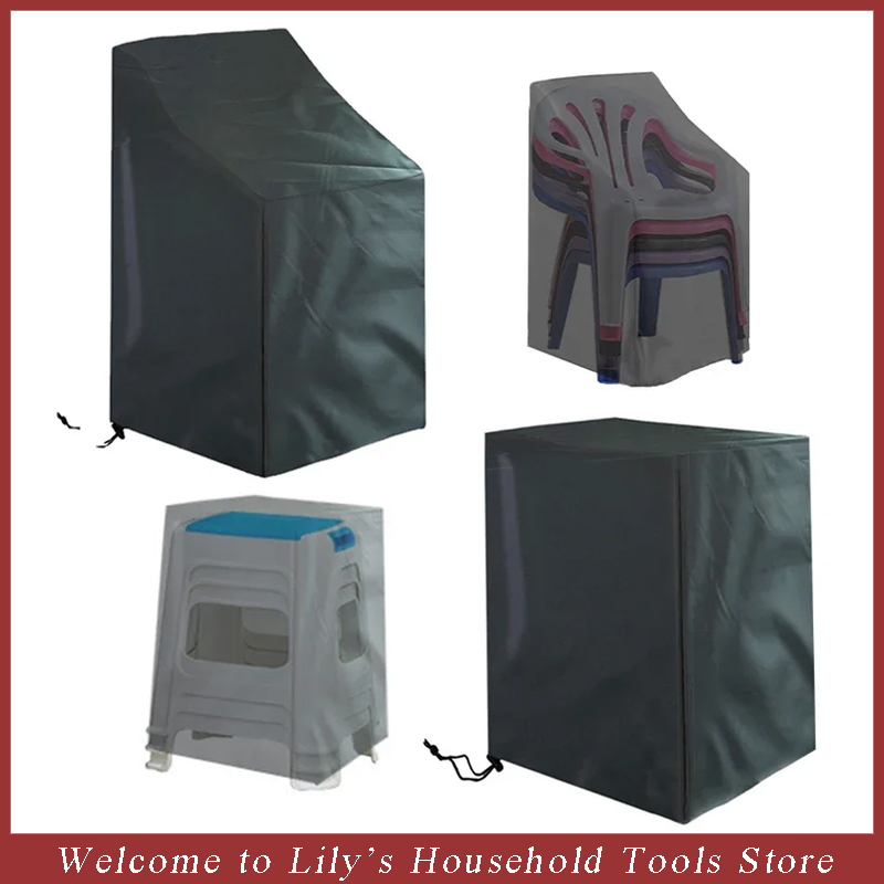 Stacked Chair Dust Cover Outdo - Outdoor Furniture Varnish ulasan dan harga