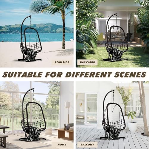 Hammock Stand ONLY, 300lbs Cap - Hanging Egg Chair ulasan dan harga