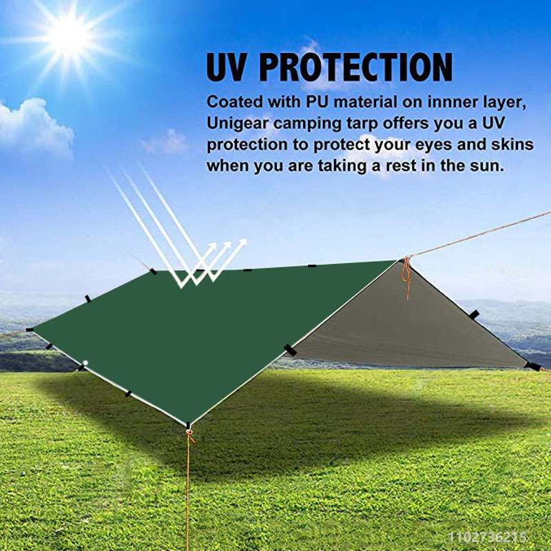 19 Hang Points Tent Tarp Survi - Sun Sail Shade ulasan dan harga