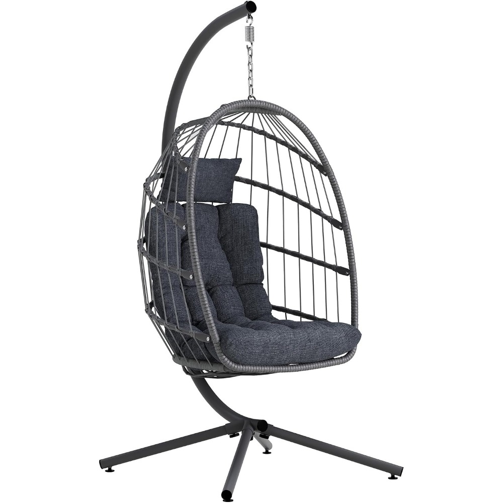 Outdoor Egg Chair with Stand,  - Hanging Egg Chair ulasan dan harga