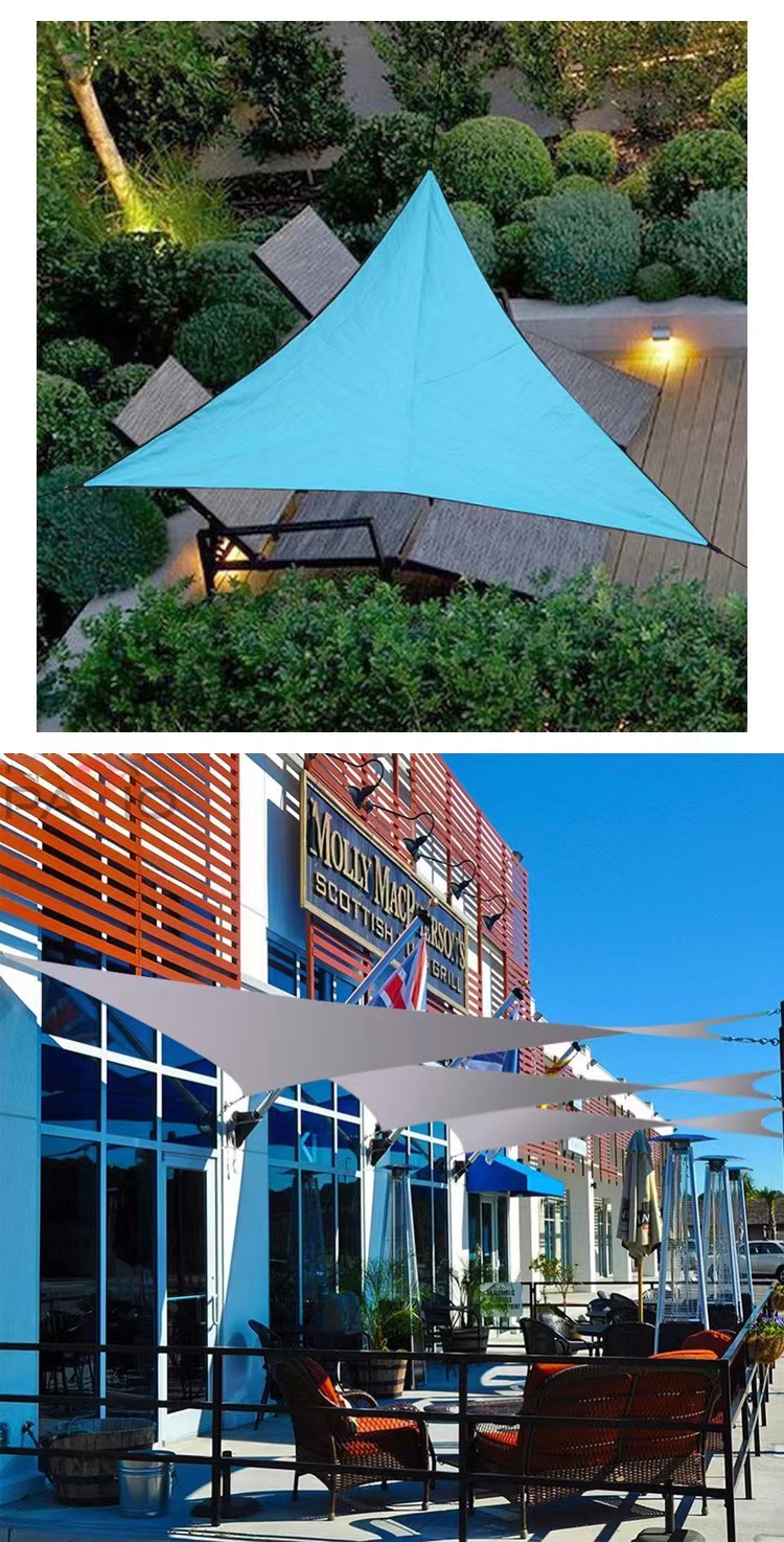 Multi-size Triangle Sun Shade  - Sun Sail Shade ulasan dan harga